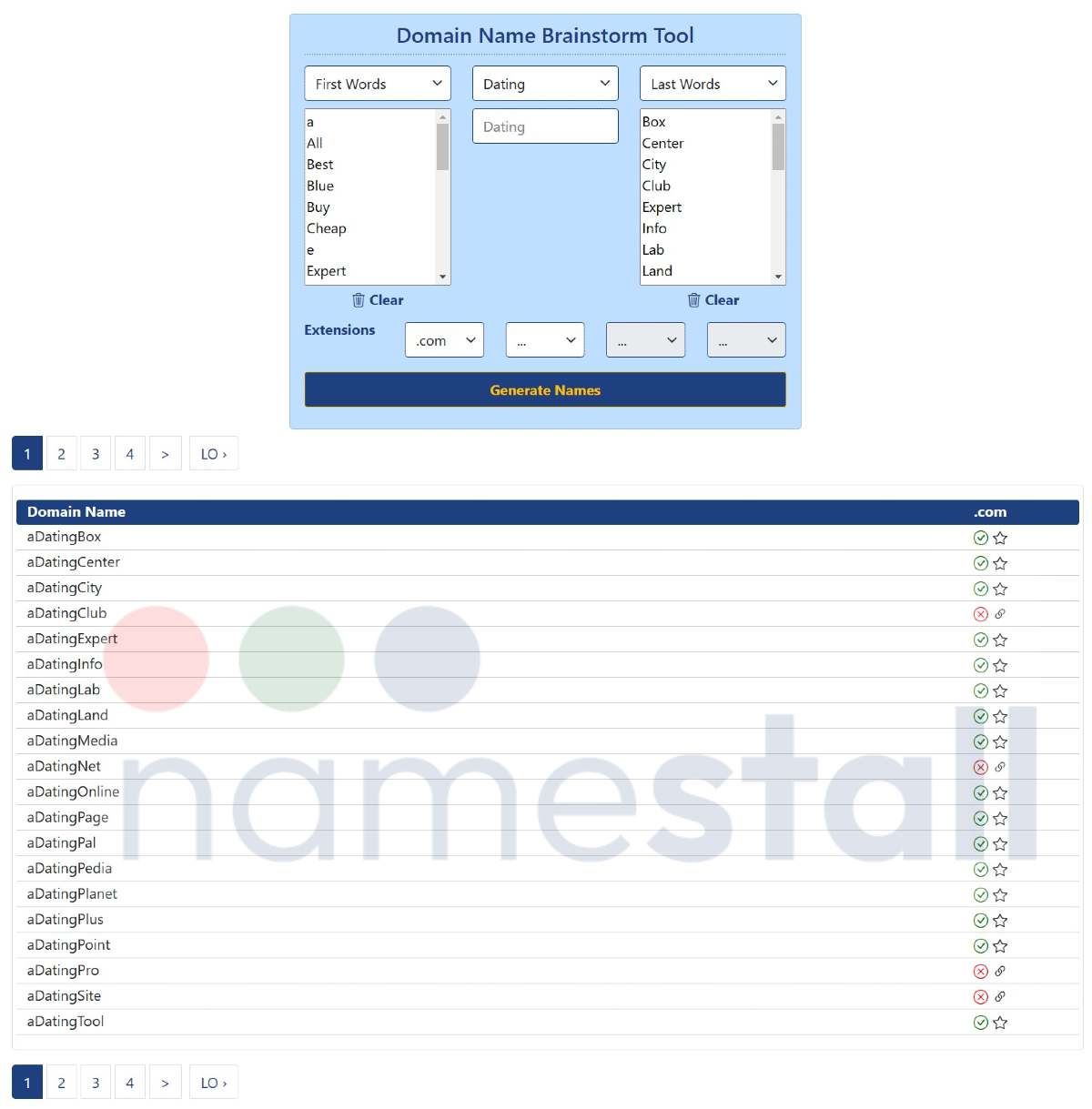 Domain Name Brainstorms